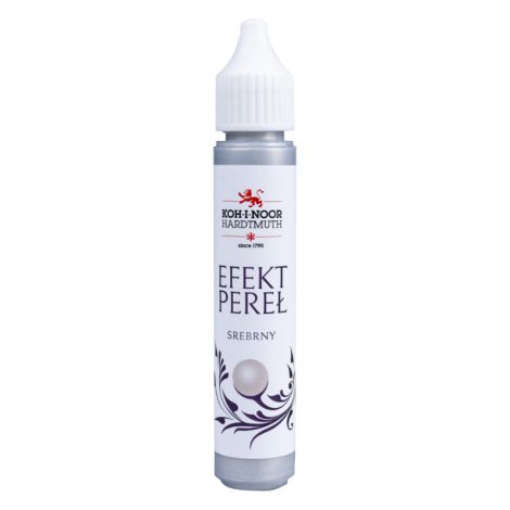 Perły w płynie Koh-i-Noor 30ml, Srebrne